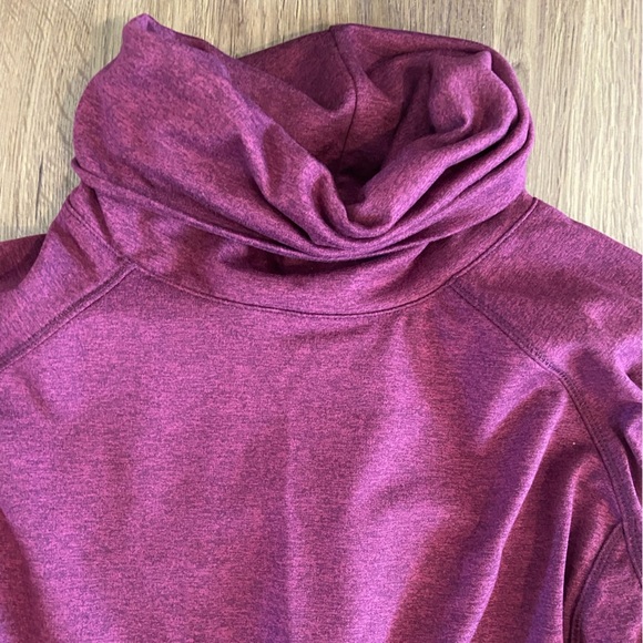 Duluth Trading Company Plushcious Funnel Neck Tunic Size Extra Small - Picture 2 of 8